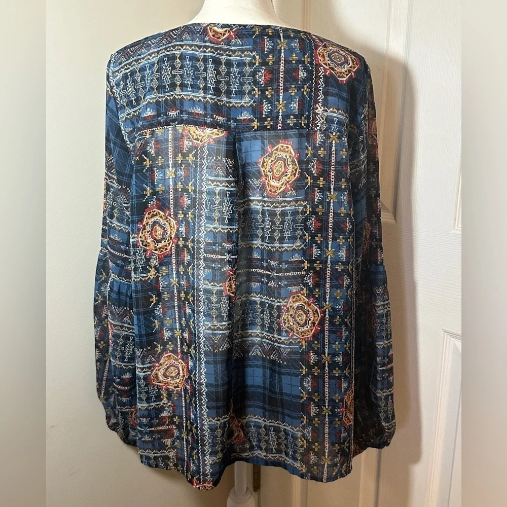 New Directions Sheer Blouse